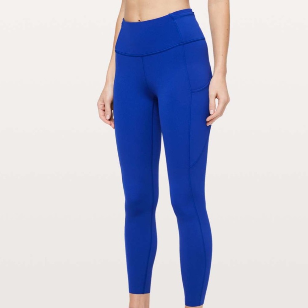 Lululemon Fast & Free 7/8 Tight II *Non-Reflective Nulux 25"